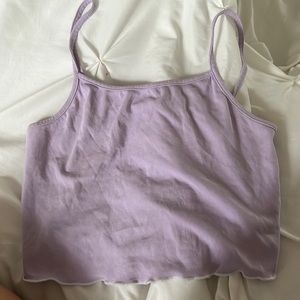 Purple tank top